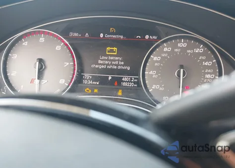 2015 Audi S7 4.0T from USA, damaged, VIN WAUW2BFC8FN003352